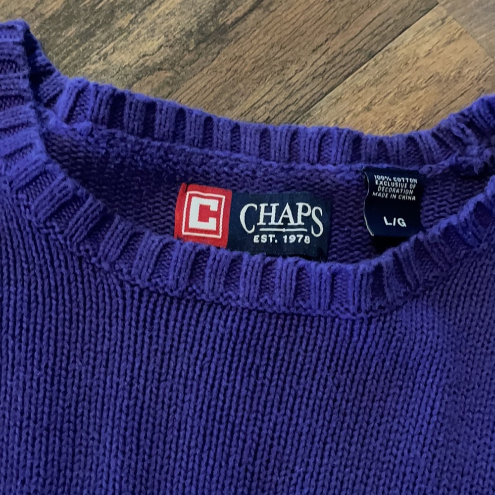 Chaps Ralph Lauren Sweater - Picture 2 of 3